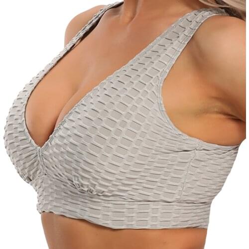 ASHEYWR Push Up Yoga Women Bra Fitness Sportwear Breathable Trainning Running Quick Dry Hollow Underwear Sport Gym Bra Clothings