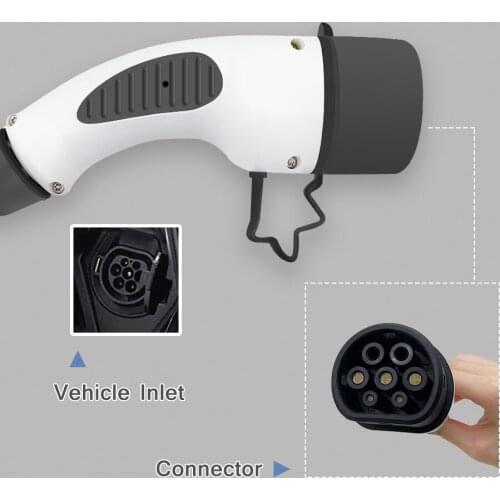 2021 Hot Sale Portable 16A 11KW Type 2 Ev Charger Evse Controller Wallbox Evse Level 2 Charging Station Car Accessories 11KW