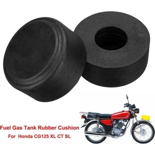 2X for Honda Vintage CG125 CT XL SL TL Motorcycle Gas Fuel Tank Cushion Mount Oil Tank Gasket