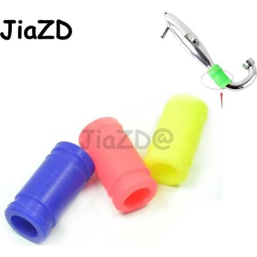 3PCS RC Silicone Joint Exhaust Rubber Adapter Exhaust Tubing Coupler Rubber for 1/8 Nitro RC Model Car HSP HPI Losi Axial Kyosho