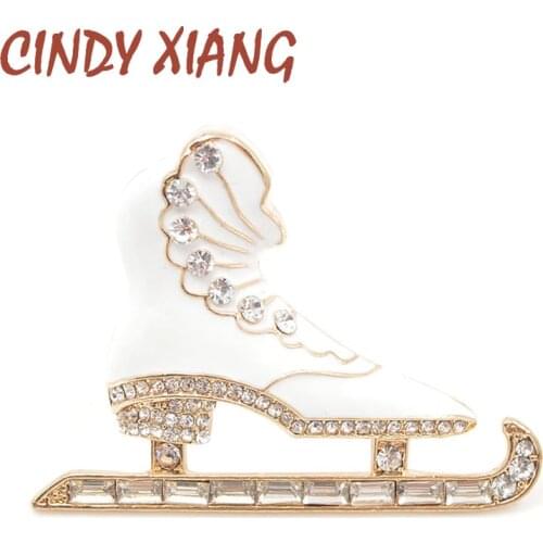 CINDY XIANG White Brooches For Clothes
