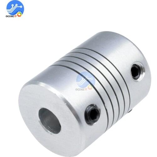 D19L25 Flexible Shaft Coupling CNC Stepper Motor Coupler Connector 8mm To 10mm 8mmx10mm Coupling Gadgets 3-10mm VEG93 P