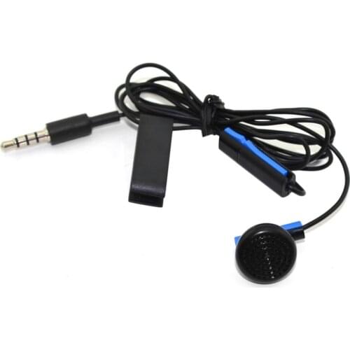 For PS4 Gaming Earphone Joystick Controller Earphones Replacement For Sony For PlayStation 4 With Mic With Earpiece Clip