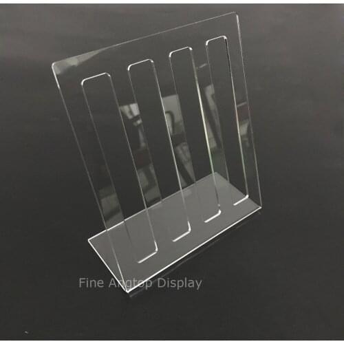 Desktop L Shape Acrylic Hair Clip Jewelry Hairpin Display Stand Holder Retail Show