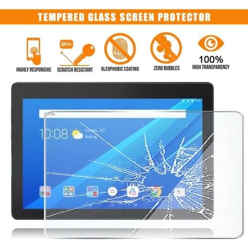 For Lenovo Tab E10 Tablet Tempered Glass Screen Protector Premium Scratch Resistant Anti-fingerprint Film Cover