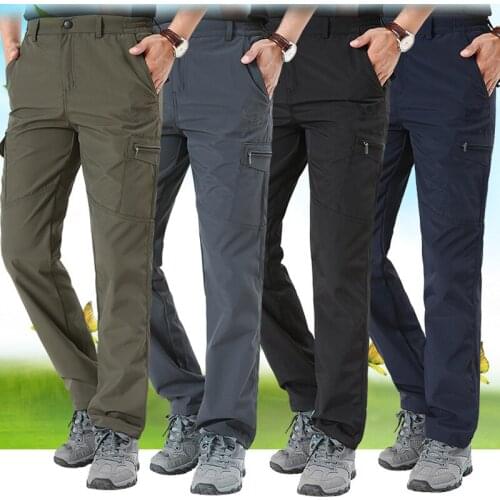 Farthestsailing Men's Trousers With Pockets