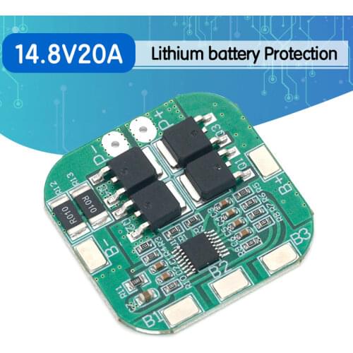 4S 14.8V / 16.8V 20A peak li-ion BMS PCM battery protection board bms pcm for lithium LicoO2 Limn2O4 18650 li battery
