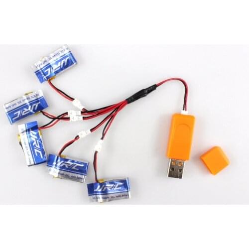 JJRC 5in1 USB 3.7V/150mAh 25C Li-Po Battery For JJRC H30 Nano H30C H30w Drone Hexacopter Quadcopter