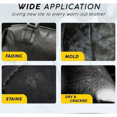 Leather Healing Balm Leather Cleaning Cream Cleaner for Leather Sofa Shoes Furniture SCVD889