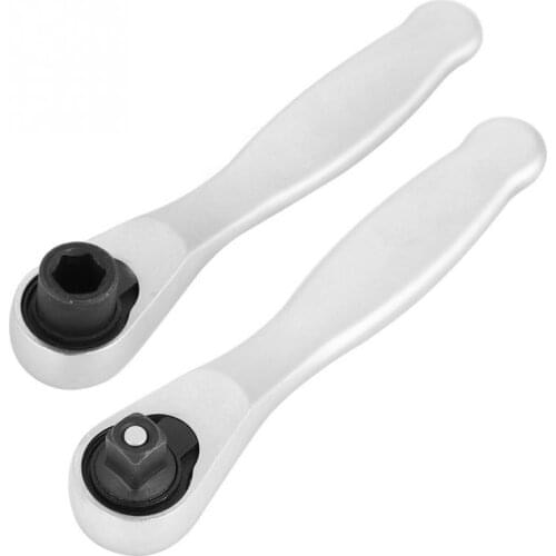 New 6.35mm 14 Mini Rapid Ratchet Wrench Screwdrivers Hex Wrench Torque Quick Socket Batch Auto professional repair tool