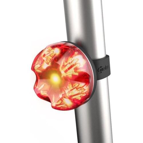 New Bike Tail Light Intelligent Brake Light For Bicycle Led Rechargeable USB Bike Rear Light Safety Warning Cycling Lamp