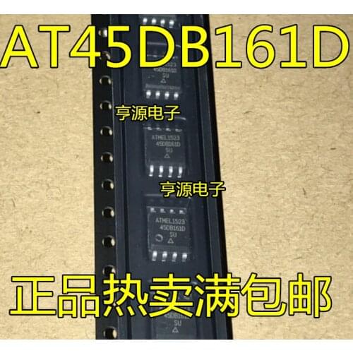10 pçs/lote Brand new imported genuine AT45DB161D-SU 45db161d AT45DB161D patch 8-pin
