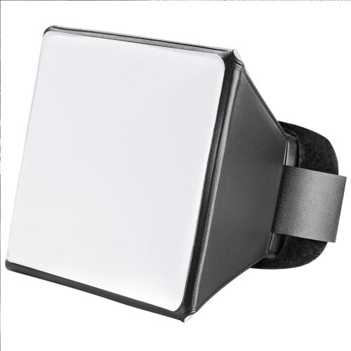 10x13cm Portable Mini Photo Flash Diffuser Reflector Softbox Professional Square Diffuser for Canon Nikon Sony Camera Speedlight