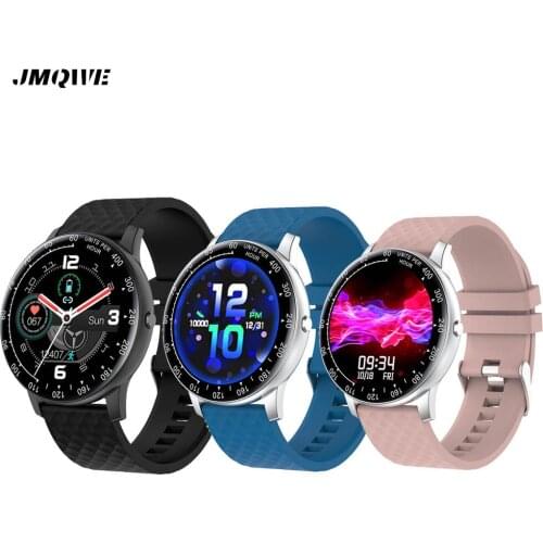 2020 Men Women Smart Watch Girls Fitness Tracker IP68 Waterproof Blood Pressure Heart Rate Sport Smartwatch Men for Android Ios