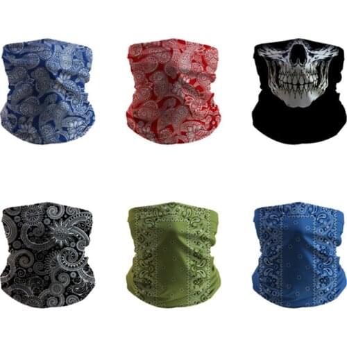 Anti-UV Camping Hiking Scarf Outdoor Sports Bandana Buffs Balaclava Headband Tube Neck Warmer Gaiter Face Mascarillas Men Women