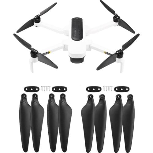 For Hubsan H117S Zino RC Drone Quadcopter 2/4 Pairs Quick Release Foldable Propeller Props Blades Set Drone Accessories Kit