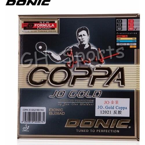Donic Original JO Gold Coppa Pimples In Table Tennis Rubber Pips-In Ping Pong Sponge Tenis De Mesa
