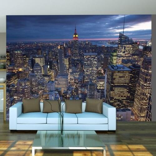 Wall mural-New York-night-400x309 cm