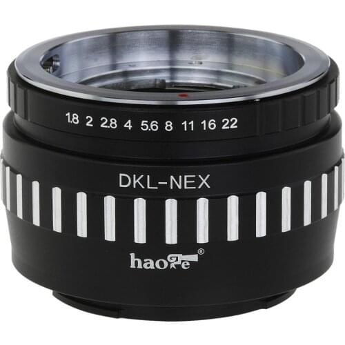Haoge Lens Mount Adapter for Voigtlander Retina DKL mount Lens to Sony E-mount NEX Camera such as NEX-3, NEX-5, NEX-5N, NEX-7