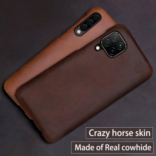 Leather Phone Case For Huawei Honor 30 30S X10 20 20i 10 10i 9 8 Lite 9X 8X Max 7X 7A V30 Pro V20 V10 Crazy Horse Skin Cover