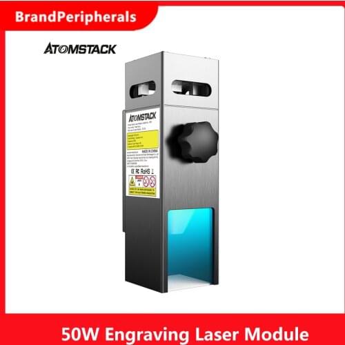 ATOMSTACK M50 50W Engraving Laser Module Double Ultra-Fine Compressed Spot Upgraded Fixed-focus Laser Eye Protection Engraving