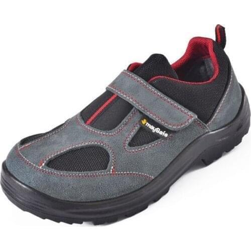 Maysafe 45 number steel toe suede summery business shoe