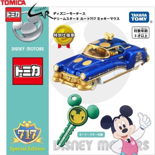 TAKARA TOMY TOMICA Vehicles Disneys Alloy Cars Mickey Model Toy Children Gifts