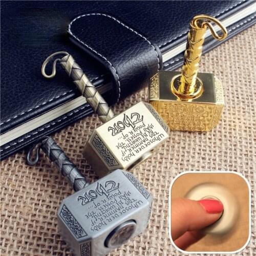 Hammer Fidget Spinner for Children Creative Zinc Alloy and Spinner Metal Toys Gift for Kids Autism ADHD Relieves Stress 2021 New