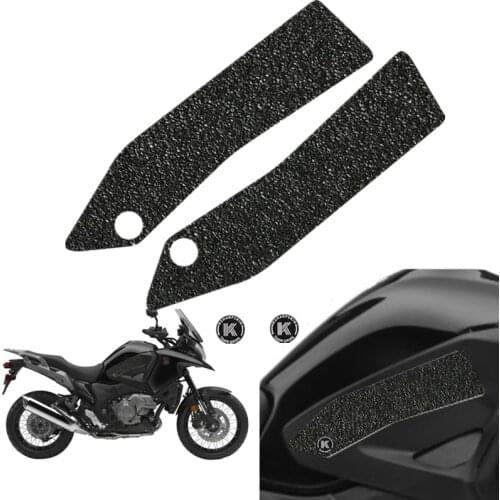 Motorcycle 3D Fuel Tank Pad Tank Grip Left Right Protection Sticker Knee Grip Side Decal For HONDA VFR1200X vfr1200x 2016-2017