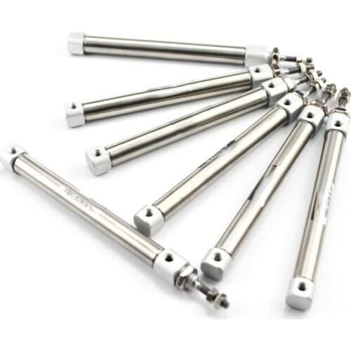 1pc CDJ2B Type Mini Pneumatic Cylinder Double Acting Single Rod 10/12/16mm Bore 10~150mm Stroke Air Cylinder CDJ2B10 CDJ2B16