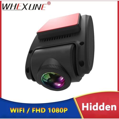 WHEXUNE Hidden Car Dvr WIFI Dash Cam Video Recorder Full HD 1080P Dashcam Dash Camera car recorder Night Vision Auto Recorder