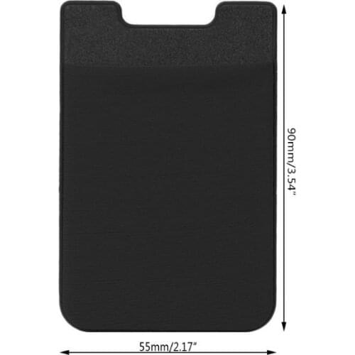 Adhesive Sticker Mobile Phone Back Cards Wallet Credit ID Card Holder Pocket