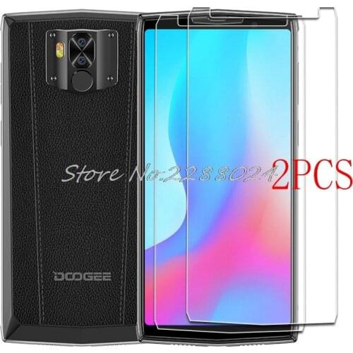 2PCS FOR Doogee N100 Tempered Glass Protective on Doogee N100 5.99" Screen Protector Glass Film Cover