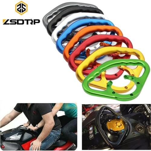 ZSDTRP Motorcycle Kawasaki ZR/Z800 Z750 Z1000 Z1000SX Refit Fuel Tank Handrail CNC Tank Handle Passenger Safety Handle