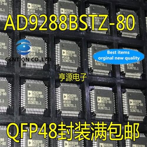 2Pcs AD9288BSTZ-80 AD9288BSTZ AD9288 LQFP48 in stock 100% new and original