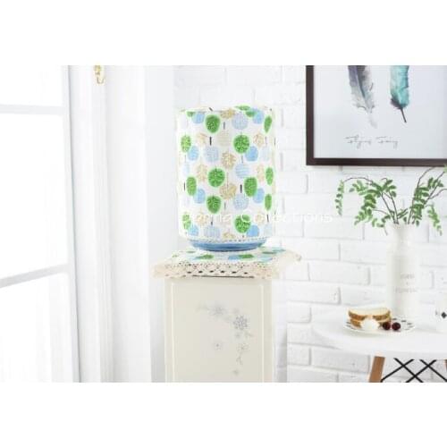 2pcs/set Cotton and Linen Cloth Art Water Dispenser Dust Cover Bucket Pastoral/Modern Simplicity 11colors