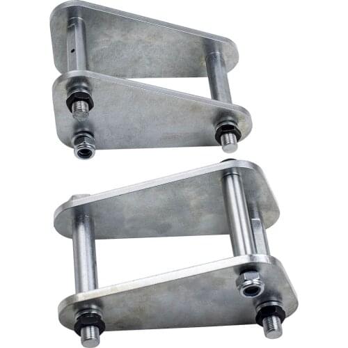 2 Pcs Extended Shackles For Toyota Landcruiser 73 75 40 60 Series Front or Rear car parts