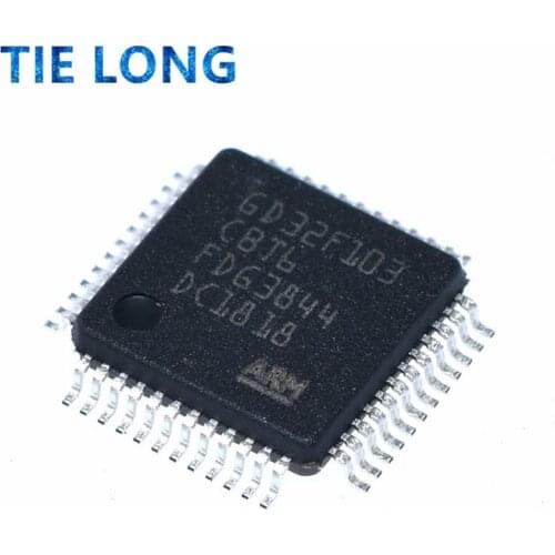 5pcs/lot GD32F103CBT6 GD32F103 QFP-48 In Stock
