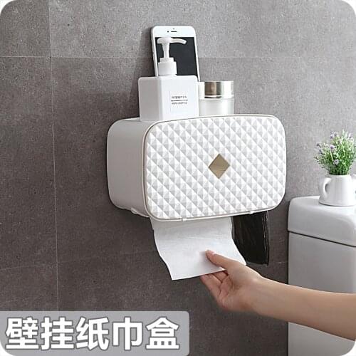 Bathroom Accessories Paper Towel Box Toilet Paper Dispenser Household Paper Holder Creative