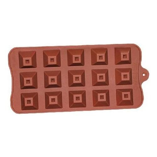 Free shipping Trapezoid Shape Candy/Ice/Cake/Chocolate/Sugar Craft Fondant Mold/Tray Silicone Decorating Tools