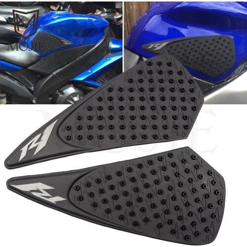 For Yamaha YZF R1 YZF-R1 YZFR1 2004-2008 2005 2006 2007 Tank Sticker 3D Motorcycle Gas Fuel Tank Pad Protector Sticker Decal
