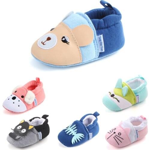 Kids Boys Girls Slippers Cartoon Girls Home Shoes For Children Winter Boys Indoor Bedroom Slippers Warm Baby Boots