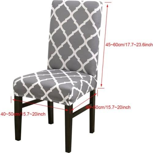 Elastic Chair Cover for Computer Dining Room Kitchen Office