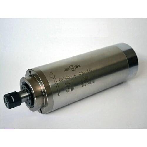ER11 110V-380V1.5KW80mm CNC Spindle Wood Engraving Machine Water-cooled Spindle Motor For PCB Engraving