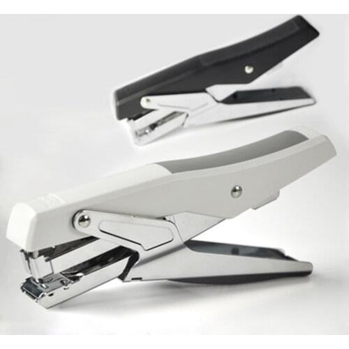 Creative Plier Stapler Manual Metal Hand Stapler with Staples Stapling 20 Sheets Staples Office Accessories High Quality