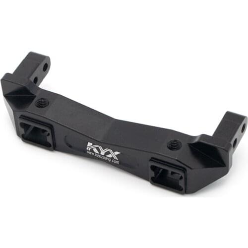 KYX Racing Aluminum Alloy Front Bumper Mount Frame Plate Upgrades Parts for RC Crawler Car Traxxas TRX-4 TRX4