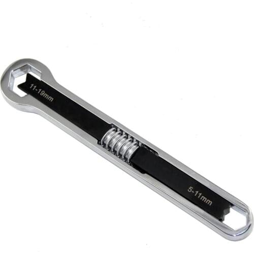 7 inch 14-in-1 Multi-Function Universal Wrench 5-11mm and 11-19mm Vehicle Repair Tools