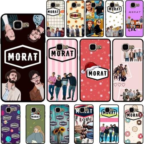 FHNBLJ fashion morat band Phone Case for Samsung A6 A8 Plus A7 A9 A20 A20S A30 A30S A40 A50 A70