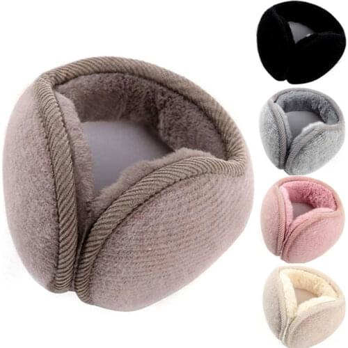 Ear Earmuffs Muffs Ear Warmer HeadBand Adjustable Ladies Men Girls Boys Winter Rabbit Fur earmuffs Fleece Ear Warmer Womens