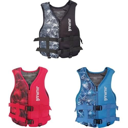Neoprene Life Jacket Adult Kids Life Vest Water Sports Fishing Vest Kayaking Boating Swimming Surfing Drifting Safety Life Vest